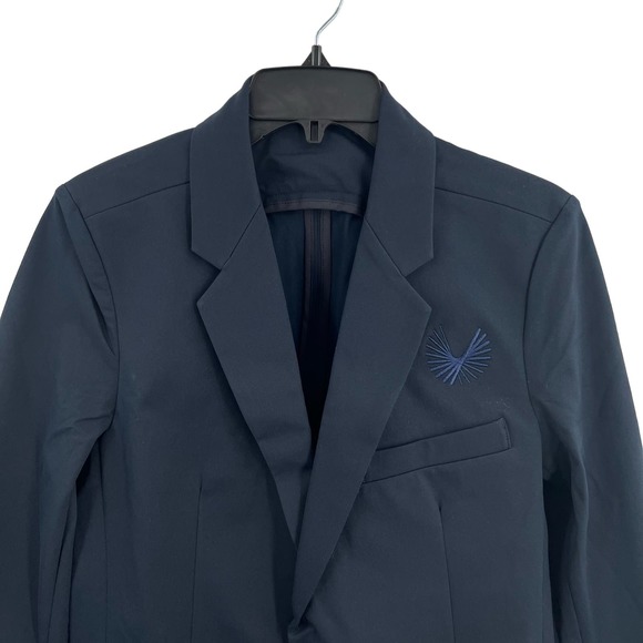 Ministry of Supply Mens Kinetic Blazer Navy Blue Size XS New